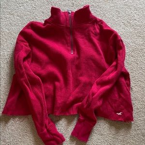 Hollister quarter zip